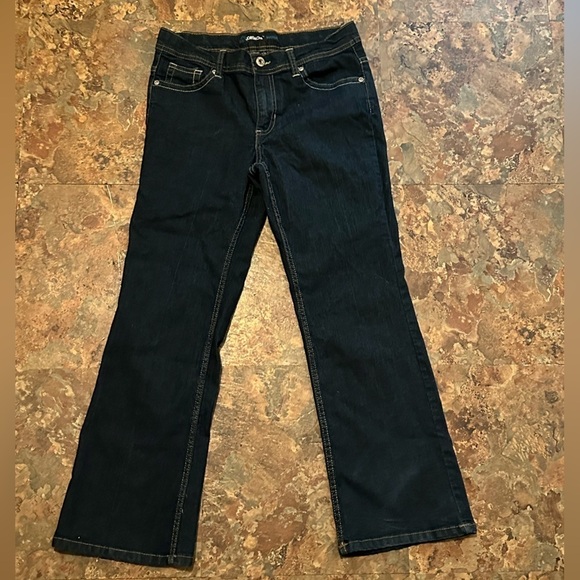 Jordache Girls Jeans Size 14 1/2 Plus Blue Denim - Picture 1 of 12